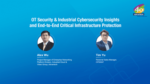 [Sector Keynote] OT Security & Industrial Cybersecurity Insights and End-to-End Critical Infrastructure Protection | 2023 IIoT WPC